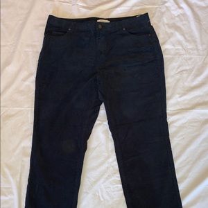 NWOT Coldwater Creek Black Corduroys 14P Women’s